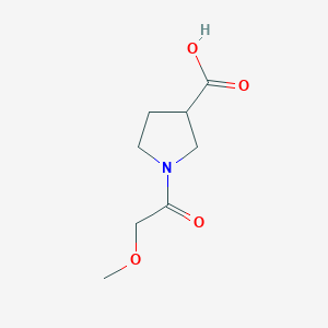 1-(2-Methoxyacetyl)pyrrolidine-3-carboxylic acid