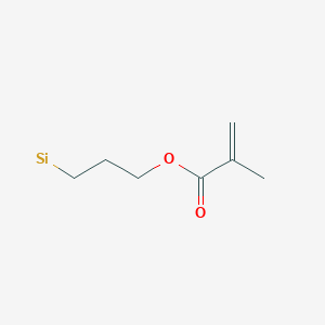 molecular formula C7H11O2Si B14685702 Methacryloxypropylsilane 