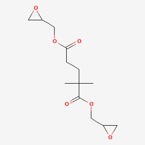 molecular formula C13H20O6 B14685707 Bis(2,3-epoxypropyl) 2,2-dimethylglutarate CAS No. 25677-88-7