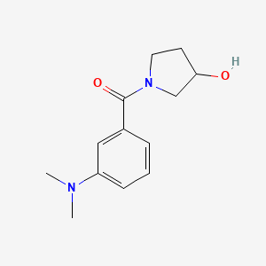 1-[3-(Dimethylamino)benzoyl]pyrrolidin-3-ol