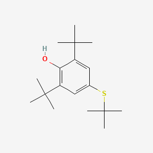 2,6-Di-tert-butyl-4-(tert-butylsulfanyl)phenol