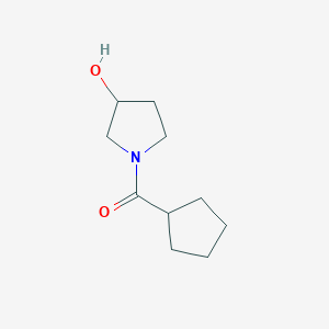 Cyclopentyl(3-hydroxypyrrolidin-1-yl)methanone