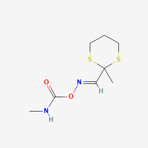 2-Methyl-m-dithiane-2-carboxaldehyde O-(methylcarbamoyl)oxime