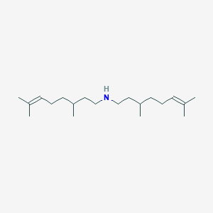 N-(3,7-dimethyloct-6-enyl)-3,7-dimethyloct-6-en-1-amine