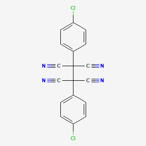 Bis(4-chlorophenyl)ethane-1,1,2,2-tetracarbonitrile