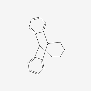 molecular formula C18H18 B14685862 9,10-Dihydro-9,10-butanoanthracene CAS No. 25083-43-6