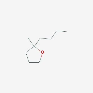 Furan, 2-butyltetrahydro-2-methyl-