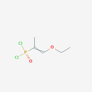 (1-Ethoxyprop-1-en-2-yl)phosphonic dichloride