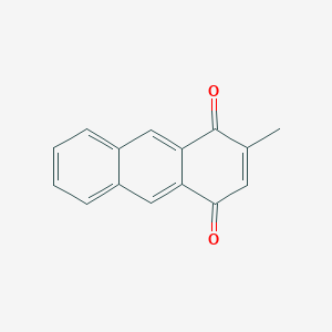 molecular formula C15H10O2 B14686012 2-Methylanthracene-1,4-dione CAS No. 31907-39-8