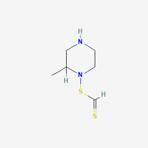 molecular formula C6H12N2S2 B14686030 2-Methyl-piperazine-dithioformate CAS No. 31328-28-6