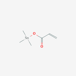 molecular formula C6H12O2Sn B14686031 (Acryloyloxy)(trimethyl)stannane CAS No. 36362-36-4