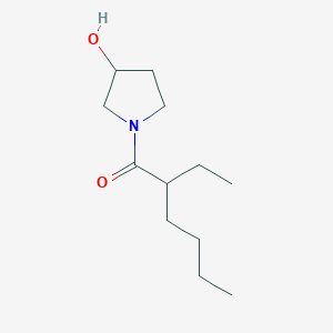 2-Ethyl-1-(3-hydroxypyrrolidin-1-yl)hexan-1-one