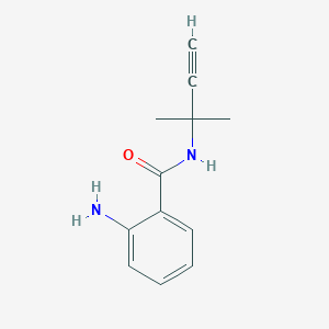 2-Amino-N-(2-methylbut-3-yn-2-yl)benzamide