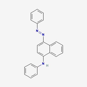 N-Phenyl-4-[(E)-phenyldiazenyl]naphthalen-1-amine