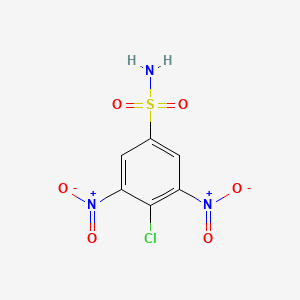 4-Chloro-3,5-dinitrobenzene-1-sulfonamide