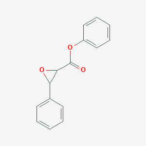 molecular formula C15H12O3 B14686160 Phenyl 3-phenyloxirane-2-carboxylate CAS No. 25518-21-2