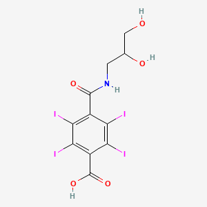 Terephthalamic acid, N-(2,3-dihydroxypropyl)-2,3,5,6-tetraiodo-