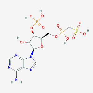 B146862 Adenosine 3'-phosphate 5'-methylenephosphosulfate CAS No. 136439-85-5