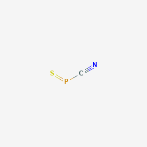 molecular formula CNPS B14686200 Thiophosphorosoformonitrile CAS No. 25756-82-5