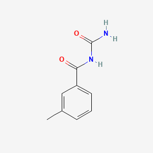 molecular formula C9H10N2O2 B14686226 Urea, m-toluoyl- CAS No. 29216-89-5