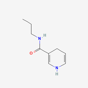 3-Pyridinecarboxamide, 1,4-dihydro-N-propyl-