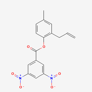 4-Methyl-2-(prop-2-en-1-yl)phenyl 3,5-dinitrobenzoate