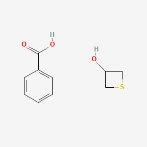 Benzoic acid;thietan-3-ol