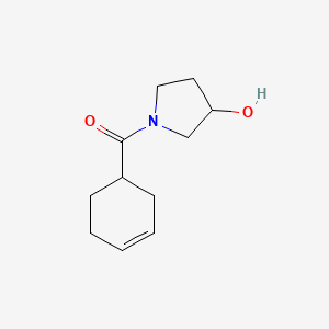 1-(Cyclohex-3-ene-1-carbonyl)pyrrolidin-3-ol