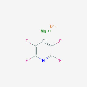 magnesium;2,3,5,6-tetrafluoro-4H-pyridin-4-ide;bromide