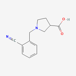 1-(2-Cyanobenzyl)pyrrolidine-3-carboxylic acid