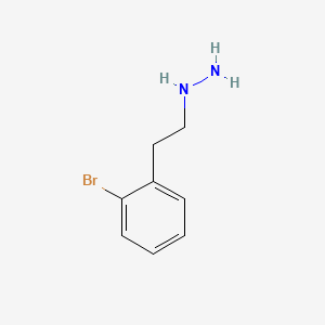 Hydrazine, (2-bromophenethyl)-