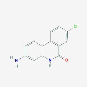 3-amino-8-chloro-5H-phenanthridin-6-one