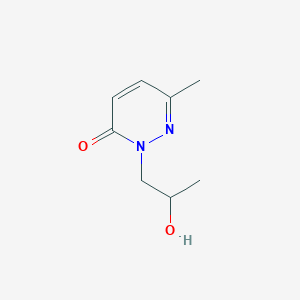 2-(2-Hydroxypropyl)-6-methyl-2,3-dihydropyridazin-3-one