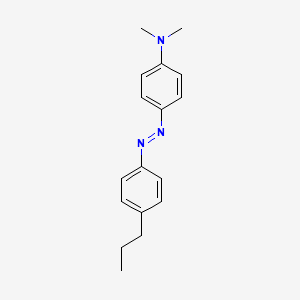 N,N-Dimethyl-p-((p-propylphenyl)azo)aniline