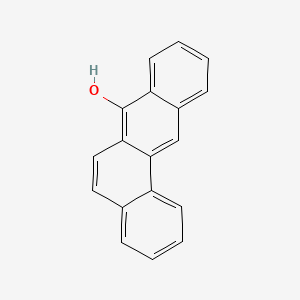 molecular formula C18H12O B14686536 Benz[a]anthracen-7-ol CAS No. 28186-96-1