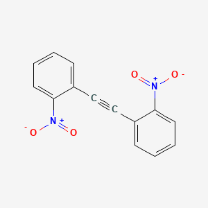 Benzene, 1,1'-(1,2-ethynediyl)bis(2-nitro-