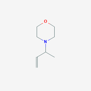 Morpholine, 4-(1-methyl-2-propenyl)-