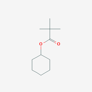 Propanoic acid, 2,2-dimethyl-, cyclohexyl ester