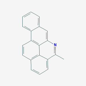 molecular formula C20H13N B14686615 4-Methyldibenzo[b,lmn]phenanthridine CAS No. 34440-86-3