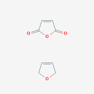 molecular formula C8H8O4 B14686638 2,5-Dihydrofuran; furan-2,5-dione CAS No. 36620-92-5