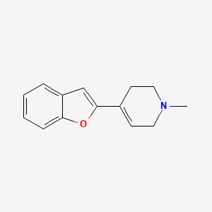 4-(1-Benzofuran-2-yl)-1-methyl-1,2,3,6-tetrahydropyridine