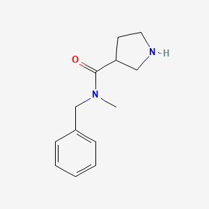 N-benzyl-N-methylpyrrolidine-3-carboxamide