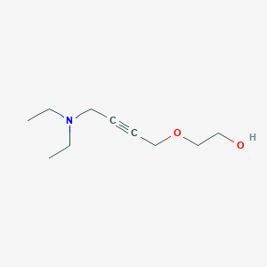 2-{[4-(Diethylamino)but-2-yn-1-yl]oxy}ethan-1-ol