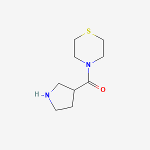 4-(Pyrrolidine-3-carbonyl)thiomorpholine