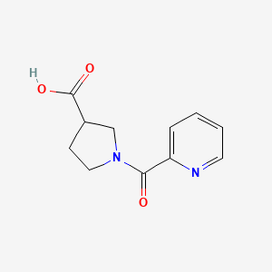 1-Picolinoylpyrrolidine-3-carboxylic acid
