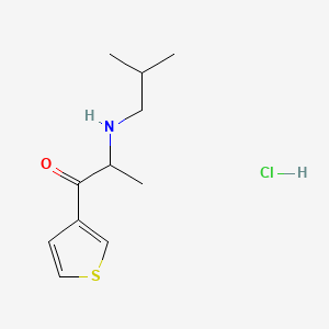 2-(Isobutylamino)-1-(3-thienyl)-1-propanone hydrochloride