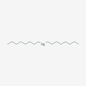 molecular formula C16H34Hg B14687040 Dioctylmercury CAS No. 32701-55-6