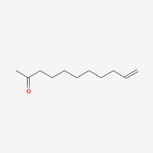 molecular formula C11H20O B14687057 10-Undecen-2-one CAS No. 36219-73-5