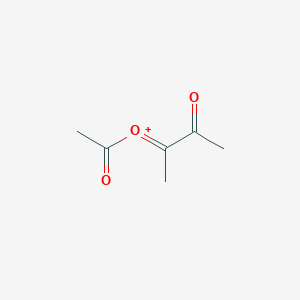 (E)-Acetyl(3-oxobutan-2-ylidene)oxidanium