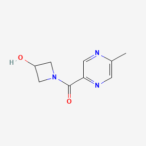 1-(5-Methylpyrazine-2-carbonyl)azetidin-3-ol